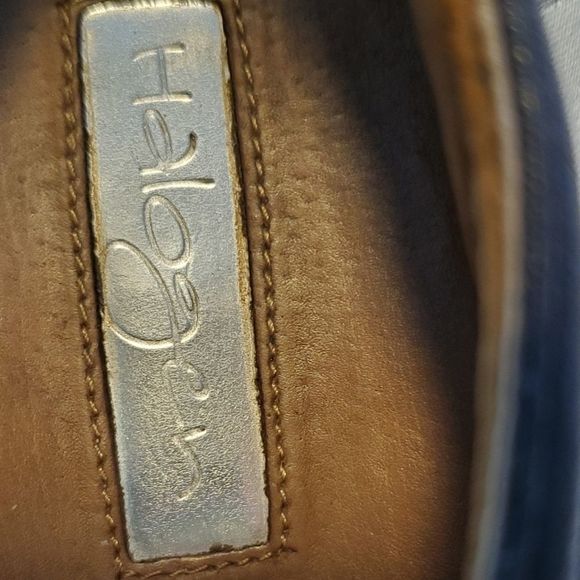 Halogen Snakeprint & Black Leather Slip on Slides - Picture 4 of 5